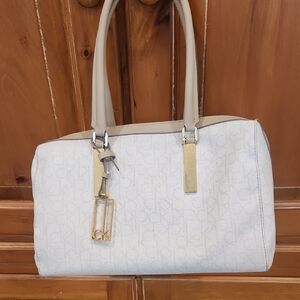 Calvin Klein White Handbag